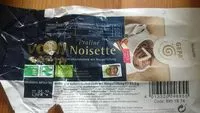 Mängden socker i Noisette ist