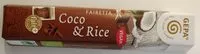Mängden socker i Fairetta Coco & Rice