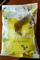 Mängden socker i Zitrone Thymian Bio Bonbons