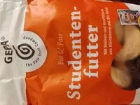 Mängden socker i Studentenfutter