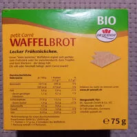 Mängden socker i petit Carre Waffelbrot