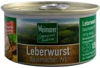 Mängden socker i Leberwurst / Grob