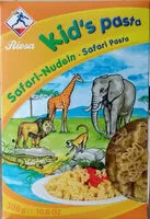 Mängden socker i Kid's pasta Safari Nudeln