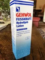 Mängden socker i Gehwohl Fusskraft Hydrolipid-Lotion