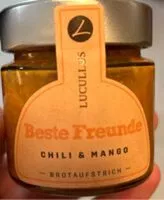 Mängden socker i Beste Freunde Chilli Mango