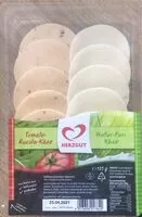 Mängden socker i Tomate-Rucola-Käse & Natur-Pur-Käse