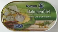 Mängden socker i Makrelenfilet in Bio-Senf-Dill-Creme