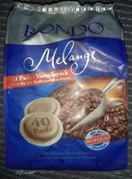 Mängden socker i Melange Kaffee Pads