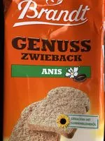 Mängden socker i Genuss Zwieback Anis
