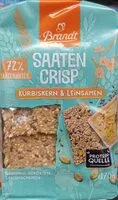 Mängden socker i Saaten Crisp Kürbiskern & Leinsamen