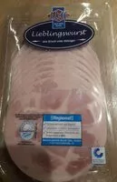 Mängden socker i Lieblingswurst