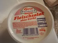 Mängden socker i Fleischsalat o. Gurke