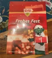 Mängden socker i VfB Stuttgart Adventskalender