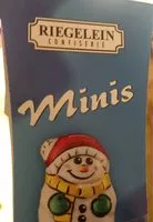 Mängden socker i Minis Bonshommes de Neige - Chocolat fin au lait