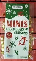 Mängden socker i Mini chocolats oursons