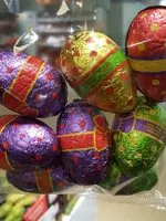 Mängden socker i Riegelein - Eight Piece Foil Wrapped Easter Eggs (100G)