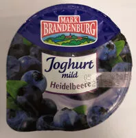 Mängden socker i Joghurt Mild Heidelbeere