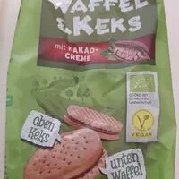 Mängden socker i Waffel & Keks mit Kakaocreme