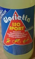 Mängden socker i Gloroetta ISO SPORT