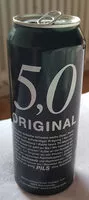 Mängden socker i 5,0 Original Pils