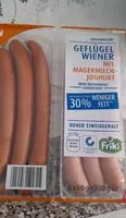 Mängden socker i Geflügel Wiener