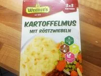 Mängden socker i Kartoffelmus mit Röstzwiebeln