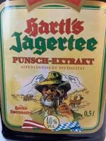 Mängden socker i Hartl‘s Jagertee