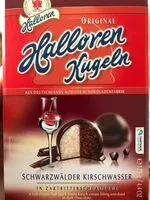 Mängden socker i Halloren Kugeln Schwarzwälder Kirsch