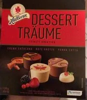 Mängden socker i Dessert Träume