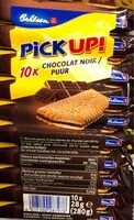 Mängden socker i Pick up chocolat noir