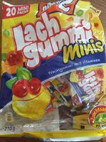 Mängden socker i Lach gummi minis