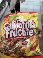Mängden socker i Storck California Früchte 425G