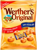 Mängden socker i Werther's Original