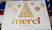Mängden socker i Merci finest selection