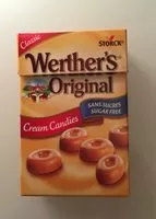 Socker och näringsämnen i Werther s original