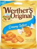 Mängden socker i Creamy Toffees