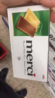 Mängden socker i Merci Schokolade