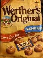Mängden socker i Werthers Original Sugar Free Butter Candy 80G