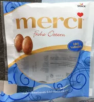 Mängden socker i merci Frohe Ostern Edel-Vollmilch