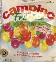 Mängden socker i Campino Früchte