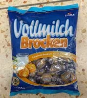 Mängden socker i Vollmilch Brocken