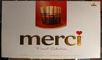 Mängden socker i merci Finest Selection