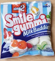 Mängden socker i Smile gummi MilkBuddies
