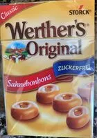 Mängden socker i Werther's Original