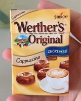Mängden socker i Werther's original cappuccino