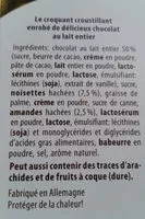 Mängden socker i merci crocant