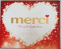 Mängden socker i Merci finest sélection