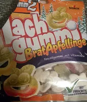 Mängden socker i Lachgummi BratApfellinge