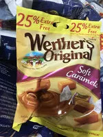 Mängden socker i Werther's original