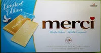 Mängden socker i Merci Tafelschokolade Weiße Kokos